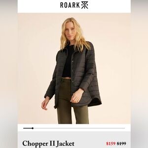 Roark Black Puffer Jacket